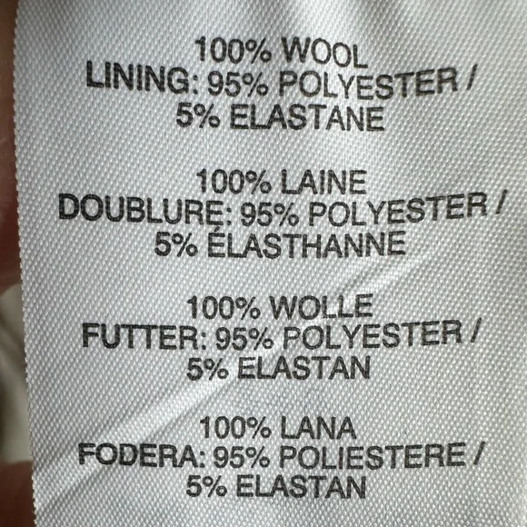 J.Crew Rhodes Women’s Black Wool Blazer Size 6 Classic Two-Button NWOT - Picture 13 of 16